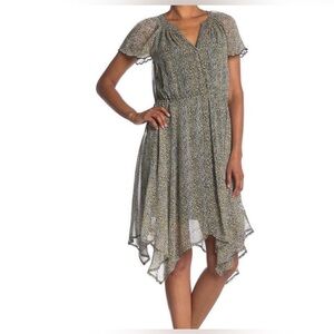 Velvet by Graham and Spencer Belen Leopard Mini Dress M